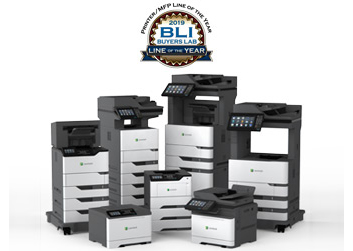 Range of products being awarded from BLI Line of the Year.