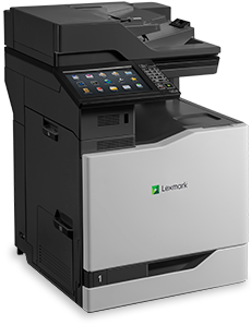 Product photography of printer - turned 3/4 to the right