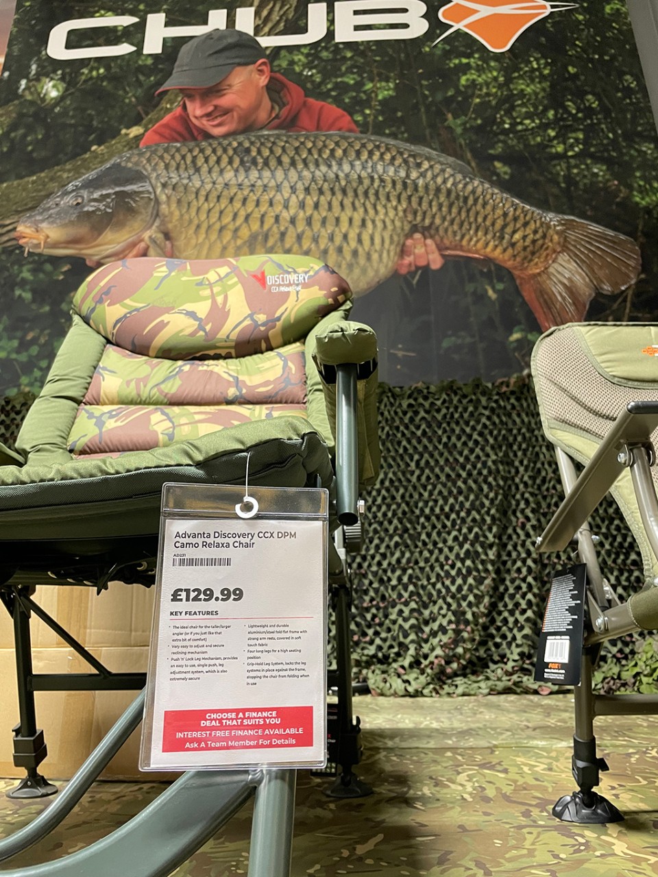 Angling Direct display image