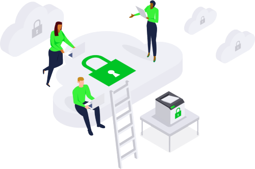 Cloud serverless infographic image