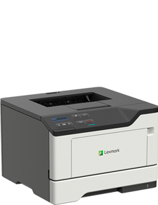 Product photography of printer - turned 3/4 to the right